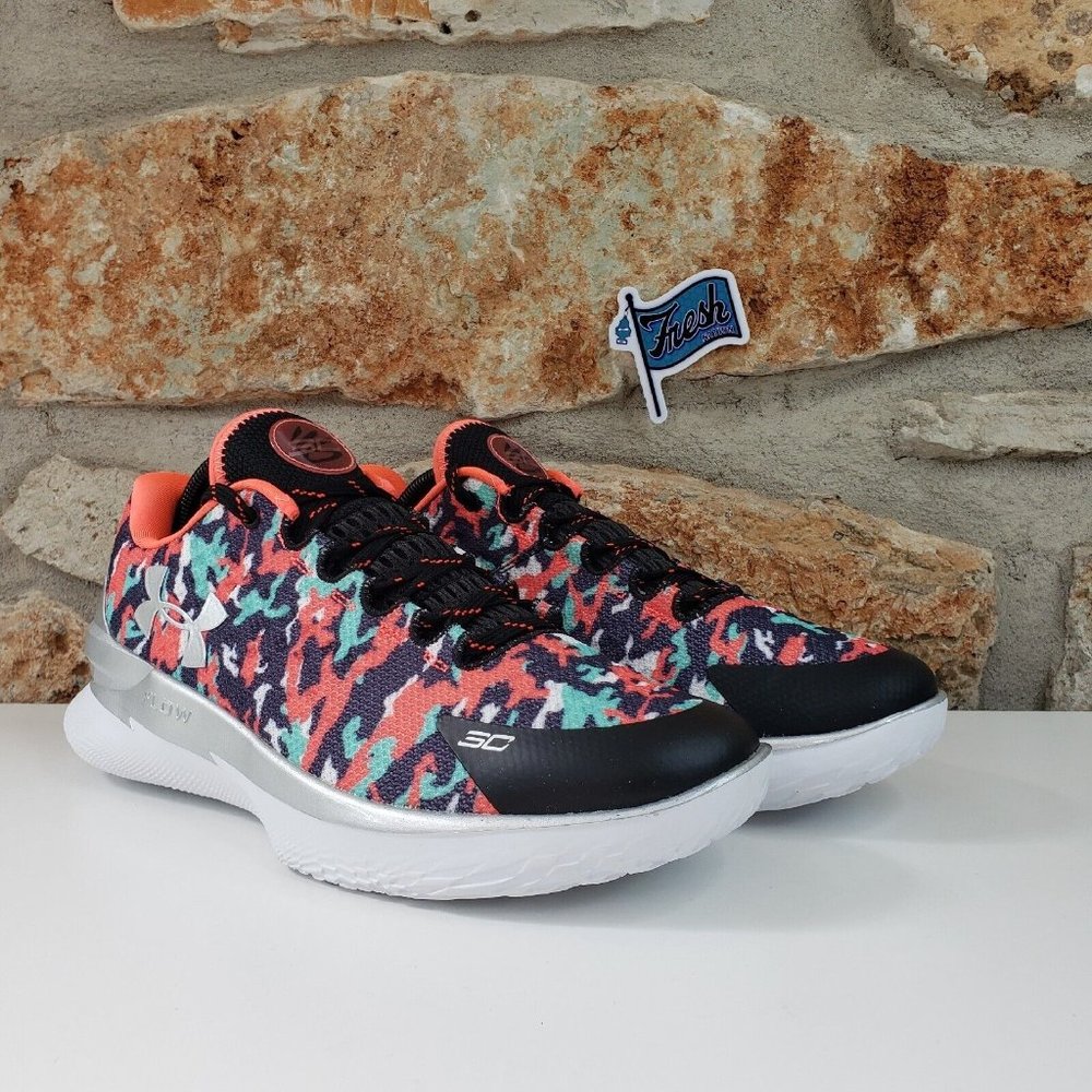 Under Armour Curry 1 Low FloTro “Curry Camp” Basketball Men Size 9.5 3025632-001